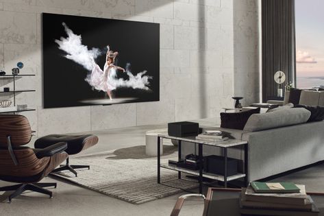 A New Future for TVs Is Here — and It’s Sleeker Than Ever Living Room, Lg Electronics, Smart Tv, Tv Oled, Lg Oled, Lg Tvs, Oled Tv, 4k Tv, Dolby Atmos