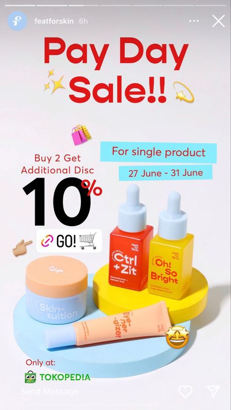 Payday Promo Design, Instagram Story Product Promotion, Payday Sale Poster, Pay Day Sale Design, Payday Design, Payday Sale Design, Cosmetic Ads Design, New Product Poster, Payday Sale