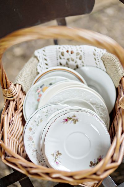 Peruse your local thrift stores for mix-and-match china to use as your cake plates. Decorating With Antiques, Vintage Inspired Wedding, Retro Inspired, Vintage Wedding, Vintage Inspired, A Wedding, Wedding Inspiration