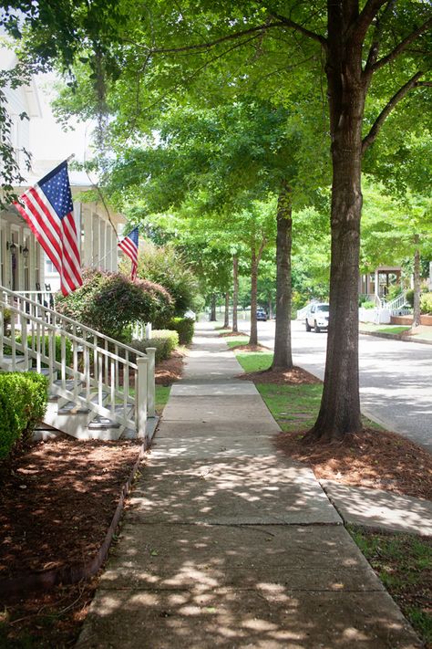 A STROLL THROUGH THEIR NEIGHBORHOOD. Beautiful Neighborhoods Street, Nature, American Neighborhood Houses, American Neighborhood Aesthetic, Florida Suburbs, Southern Neighborhood, Happy Neighborhood, Suburban Lifestyle, American Neighborhood