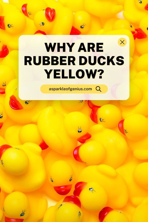 Ever wondered why rubber ducks are always yellow? There's more to it than meets the eye! Dive into the fascinating history of the classic rubber duckie, from bath time fun to pop culture icon. Click to uncover the unexpected reasons! Rubber Ducky Party, Duck Gifts, Kids Around The World, Rubber Ducks, Bath Toy, Bath Time Fun, Blowing Bubbles, Baby Ducks, Family Movie Night