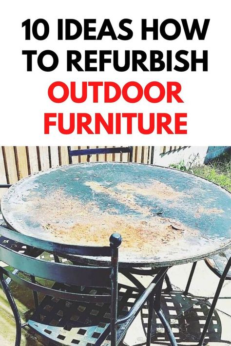 Patio Furniture Makeover Metal Patio Table Makeover, Round Patio Ideas, Metal Patio Furniture Makeover, Patio Table Makeover, Patio Table Redo, Metal Patio Table, Picnic Table Makeover, Painting Patio Furniture, Metal Outdoor Table