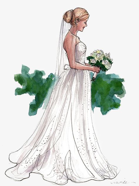 Inslee Haynes, A Wedding, Wedding Gowns, Sketch Book, Sketch, Wedding Dress, Flowers