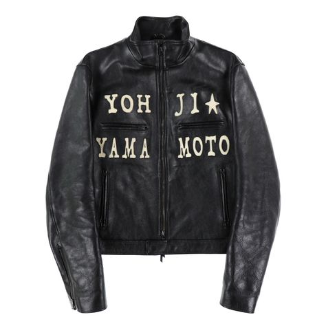 Racer Jacket, Archive Fashion, Hysteric Glamour, Yohji Yamamoto, Black Leather Jacket, Dream Clothes, Fashion Killa, Fitness Inspo, Paris Fashion Week