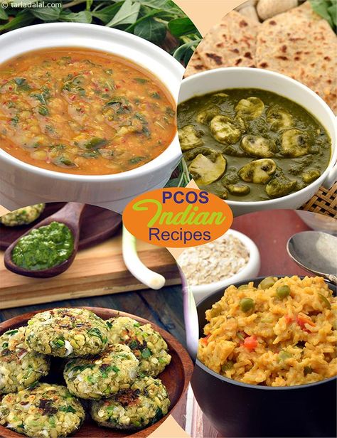 PCOS Indian Recipes, Veg | Page 1 of 2 Pcod Indian Snacks, Indian Dahl, Dinner Recipes Indian, Vegetarian Diet Recipes, Cooking Veggies, Recipes Veg, Indian Meals, Functional Nutrition, Indian Diet