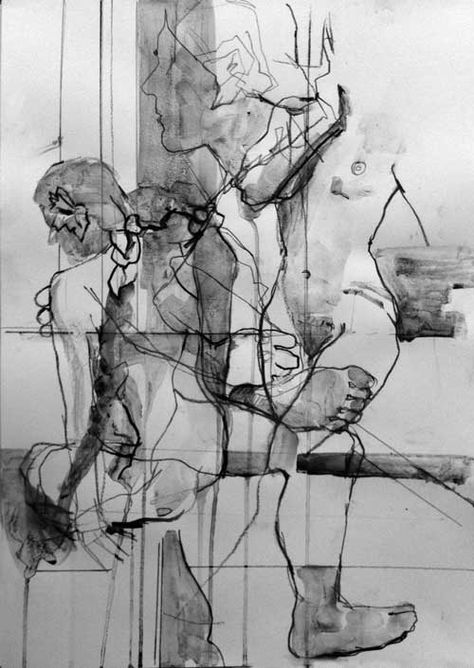 Ink Gesture Drawing, Charcoal Figure Drawing, Drawing Collage, Life Drawings, Figure Drawings, Sketchbook Journal, Figurative Artwork, Figure Sketching, Art Portfolio