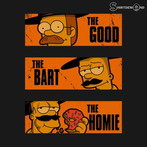 Cheesy Movies, Simpsons Tattoo, Simpsons Shirt, Sublimacion Ideas, Simpsons Drawings, Simpsons Characters, Movie Artwork, Simpsons T Shirt, Simpsons Art