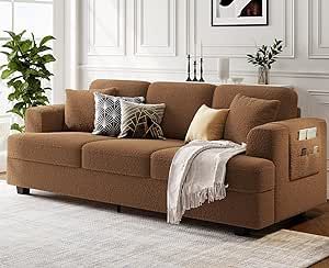 Beige loveseat