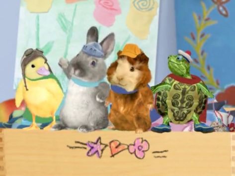 And Ollie The Bunny To The Rescue Dog Paw Drawing, 2000s Memories, Classroom Pets, Childhood Aesthetic, Wonder Pets, Old Cartoon Shows, Nostalgia Aesthetic, Childhood Tv Shows, Kids Tv Shows