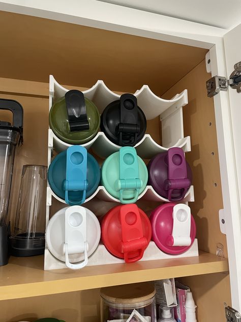 Blender Bottle Organization, Blender Bottle Storage, Shaker Bottle Storage, Bottle Organization, Stackable Shelves, Protein Shaker Bottle, Blender Bottle, Base Model, Organized Chaos