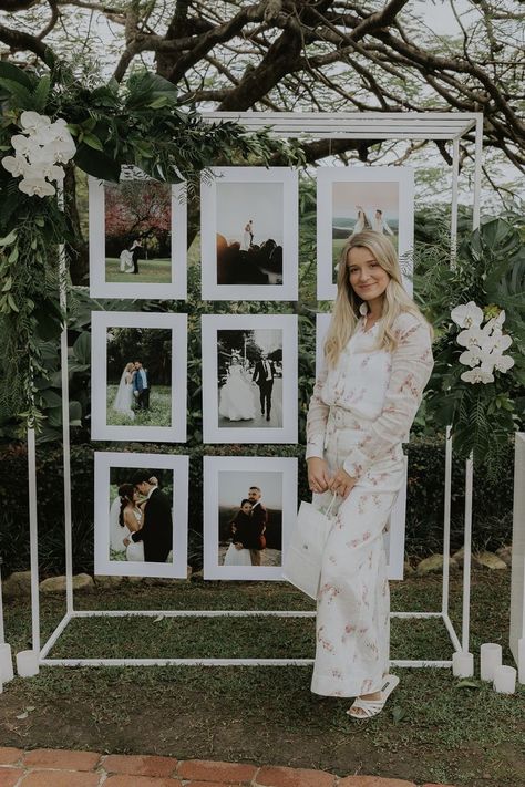 Wedding Vendors Booth, Photography Booth, Wedding Photo Walls, Paisley Wedding, Wedding Background Decoration, Wedding Entrance Decor, Foto Wedding, Bridal Expo, Garden Wedding Reception