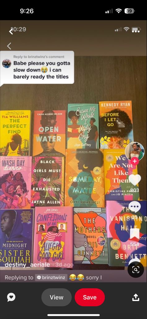 Black Women Books To Read, Books To Read For Black Women, Black Booktok, Black Authors Books Reading Lists, Books For Women In Their 20s, Black Authors Books, Must Read Books For Women, Books For Black Women, Black Romance Books