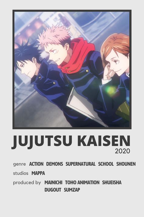 Jjk Movie, Anime Polaroids, Minimalist Anime Poster, Minimalist Anime, Modern Posters, Anime Suggestions, Poster Anime, Minimalist Posters, Anime Printables