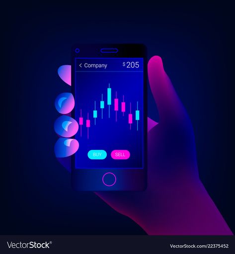 Trading Illustration, Programming Illustration, Trade Illustration, Chart Trading, Screen Illustration, Application Template, Trading Business, Technical Analysis Tools, Candlestick Chart