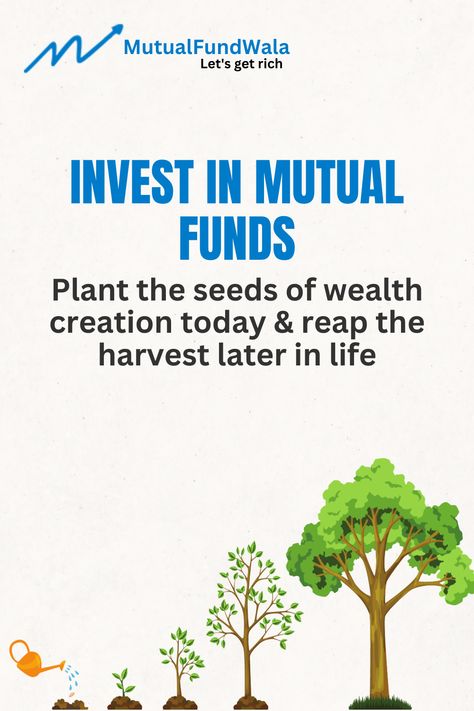 Invest in mutual funds: Planting wealth seeds today, harvesting prosperity tomorrow. #Wealthseeds #mutualfunds #mutualfundinvestment #secureyourfuture #investing #mutualfundwala Life Insurance Marketing Ideas, Life Insurance Marketing, Mutual Funds Investing, Fashionable Saree, Investment Quotes, Invest Money, Insurance Marketing, Guru Purnima, Mutual Fund