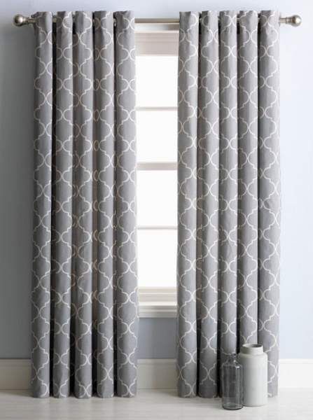 Grey Bedroom Curtains Purple Curtains Bedroom, Grey Curtains Bedroom, Latest Curtain Designs, Contemporary Window Treatments, Curtain Designs For Bedroom, Girls Bedroom Curtains, Elegant Draperies, Unique Curtains, Layered Curtains