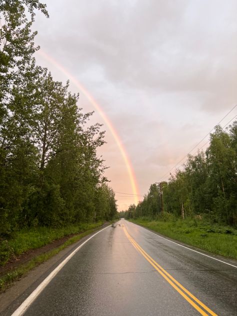 Rain Summer Aesthetic, Rain And Rainbow Aesthetic, Rainbow In Rain, Rainbow Clouds Aesthetic, Sunny Rain Aesthetic, Summer Rain Aesthetic, Sophiecore Aesthetic, Tuesday Aesthetic, Raining Nature