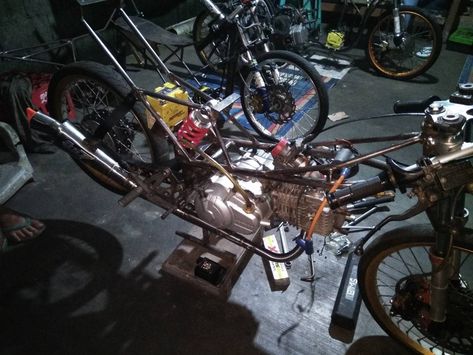 Yamaha Jupiter Z TU130cc Drag bike by EMS Motor Jupiter, Jupiter Z, Motor Drag, Drag Bike, Motorsport, Bicycle, Bike, Quick Saves