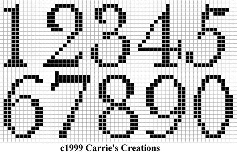 Duplicate Stitch, Cross Stitch Numbers, Crochet Letters, Cross Stitch Alphabet Patterns, Number Chart, Cross Stitch Fonts, Wedding Cross Stitch, Cross Stitch Letters, Free Chart