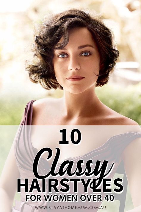 10 Classy Hairstyles for Women Over 40 | Stay At Home Mum Hairstyles For Women In Their 40s, Over 40 Hairstyles, Stay At Home Mum, Funky Short Hair, Hairstyles Prom, Classy Hairstyles, Hair Homecoming, Trendy Short Hair, Best Short Haircuts