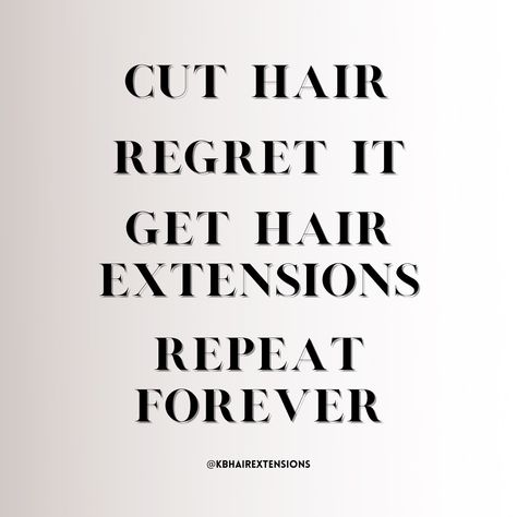 Hair quote for cutting hair, and getting hair extensions Hair Extension Instagram Post, Hair Extension Marketing, Hair Extensions Quotes, Hair Color Quotes, Salon Board, Hair Salon Quotes, Salon Quotes, Hair Quotes, Everyday Quotes