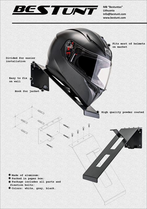 Helmet holder Helmet Stand Ideas, Helmet Holder Diy, Helmet Stand, Helmet Display Ideas, Helmet Holder, Helmet Wall Mount, Helmet Hanger, Bike Helmet Storage, Helmet Holder Motorcycle