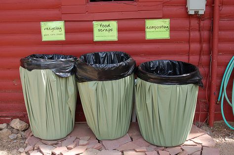 Trash/recycling/compost bins Ways To Save The Earth, Garbage Recycling, Diy Wedding On A Budget, Wedding Tableware, Top Wedding Trends, Wedding Planning On A Budget, Wedding Products, Event Planning Tips, Save The Earth