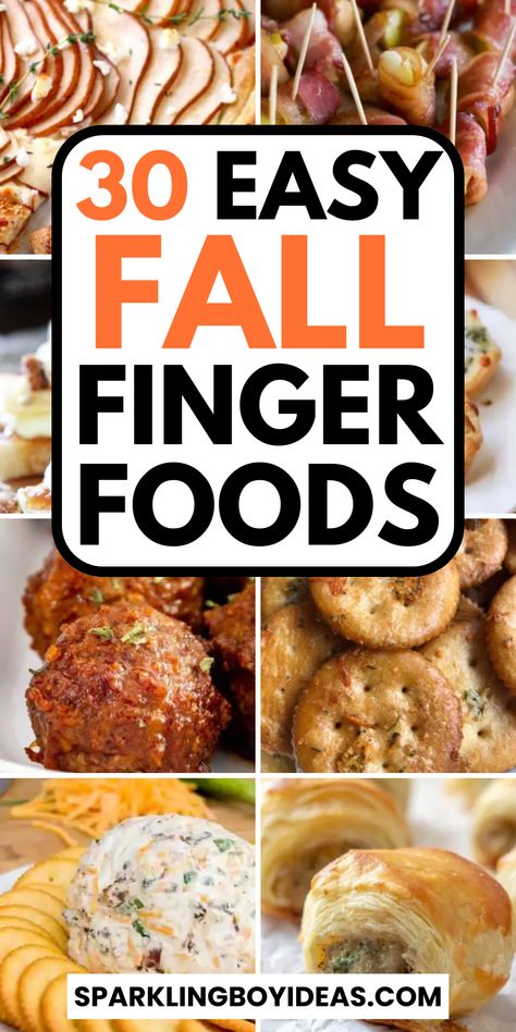 Fall Finger Foods, Fall Appetizers Easy, Fall Party Food, Fall Appetizers, Fall Snacks, Appetizers Easy Finger Food, Potluck Dishes, Thanksgiving Appetizers, Potluck Recipes