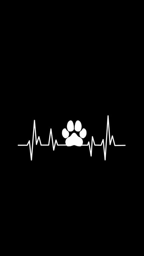 Dog Paw Tattoo, Paw Tattoo, Heart Beat, Dog Paw, Heart Tattoo, Dog Paws, In A Heartbeat, Cool Tattoos, Tattoos