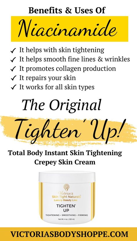 Tighten’ Up Total Instant Skin Tightening Cream is a complete total body skin tightening system made of over 20 skin tightening Dermatologist Grade Ingredients To Restore Healthy Muscle Tone Appearance. Erase Time! Restore Confidence! Feel Good About Yourself And Your Natural Beauty! Try it today! Natural Skin Tightening Remedies, Neck Tightening Cream, Natural Wrinkle Remedies, Natural Skin Tightening, Body Skin Tightening, Tighten Facial Skin, Feel Good About Yourself, Skin Tightening Cream, Wrinkle Remedies