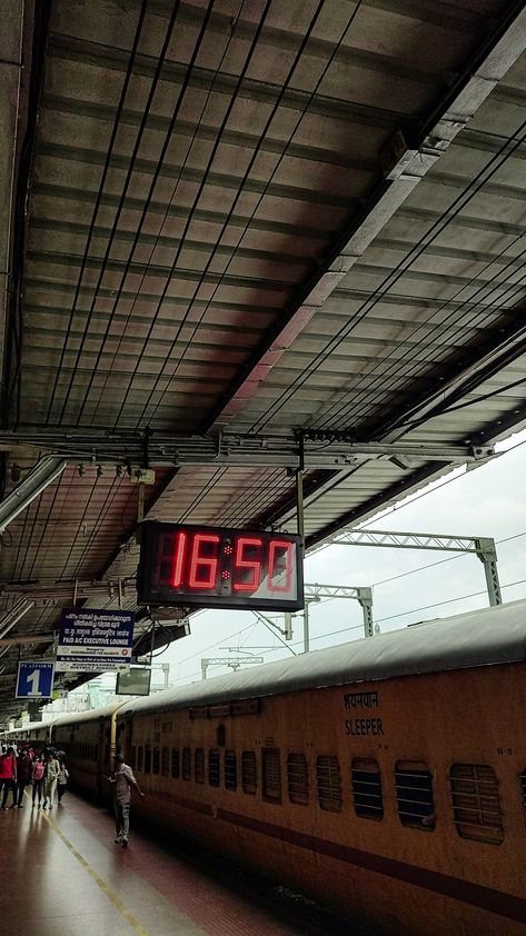 Nature, Railway Station Kerala, Kannur Railway Station, Train Travel Aesthetic Indian, Train Travel Snapchat Stories, Train Aesthetic Pictures, Indian Train Travel Photography, Kannur Aesthetic, Train Asthetic Picture