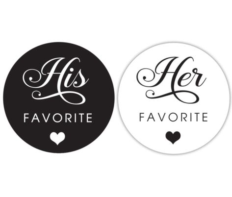 1.9 Inch His Favorite Her Favorite Black White Stickers Wedding Favors Decoration 60 Labels His Favorite Her Favorite Stickers, Mint Pillow, Hotel Welcome Bags, Bulk Wedding Favors, Black And White Stickers, Wedding Favor Stickers, Round Labels, Etsy Wedding Favors, Proposal Engagement