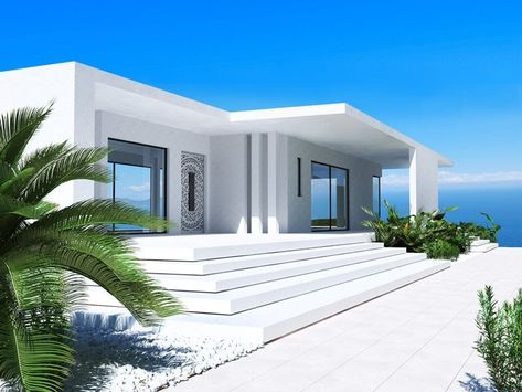 Greece Zakynthos, Island Architecture, Minimalism Architecture, Architecture Villa, Luxury Architecture, Zakynthos Greece, Beachfront House, Island Villa, Beachfront Home