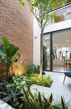 Inspirations for your courtyard | Cool ideas for your inspiration | Design Ideas | Interior Designs | Architecture Interior Courtyard House Plans, Indoor Courtyard, Modern Courtyard, Courtyard House Plans, Minimalist Garden, Courtyard Design, Minimalist House, Small Courtyards, Living Modern