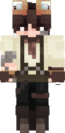 Steampunk Boy | Nova Skin Adventurer Minecraft Skin, Minecraft Adventurer Skin, Minecraft Skin Hair Tutorial, Minecraft Eyes Skin, Fox Minecraft Skin, Mc Skin Ideas, Minecraft Skin Outfit Ideas, Steampunk Minecraft Skin, Male Minecraft Skins