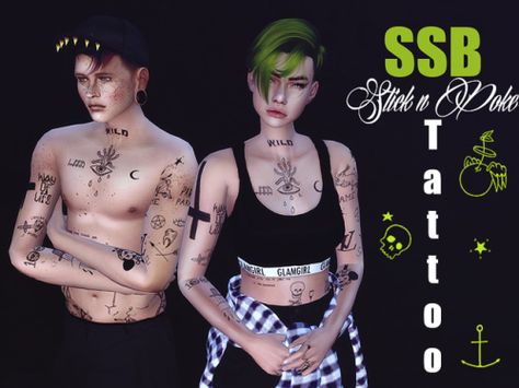 Save Sim Baby - You a rough and tumble kid that laughs when they... Sims 4 Cc Tattoos Female, Sims Nails, Sims 4 Cc Tattoos, Mods Ts4, Rihanna Tattoo, Tattoos Female, Sims 4 Tattoos, Sims 4 Piercings, Sims 4 Tsr