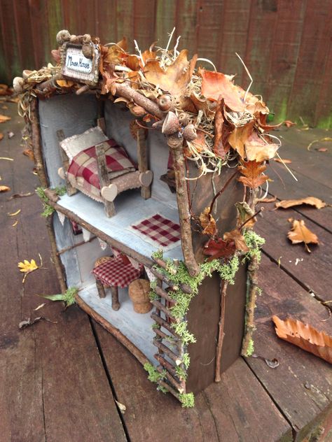 Fairy Garden Furniture, Fairy Homes, Fairy Home, Fairy Garden Crafts, Fairy Accessories, Mouse House, Fairy Furniture, Faeries Gardens, Fairy Crafts