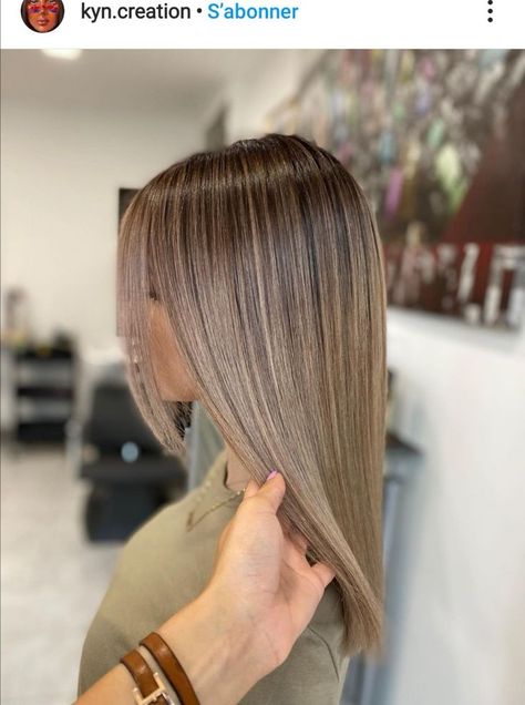 Hair Style Girl, Balayage Straight Hair, Rambut Brunette, Beige Hair, Ombre Hair Blonde, Hair Color Streaks, Ombre Wedding, Brunette Hair With Highlights, Girl Hairstyle