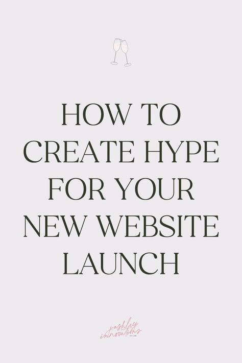 Launching a new website can bring you more traffic, brand awareness, and even new clients. To get your audience excited about your website launch, follow these tips to announce your new website design and branding. You'll learn 6 ways to create hype for your website launch, common website launch mistakes to avoid, and why your website launch strategy matters. With the right marketing strategy and approach, your website launch can skyrocket your business growth! Website Announcement Ideas, New Website Launch Announcement, New Website Announcement, Website Launch Idea, New Website Launch, New Website Design, Design Vip, Importance Of Branding, Small Business Instagram