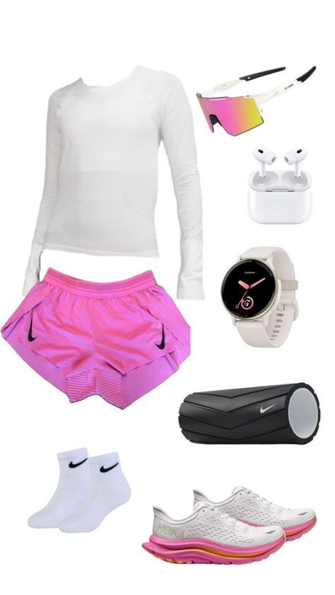 Cute Running Outfit, Mode Tennis, Track Outfits, Nike Aeroswift, Modest Workout, Gym Ootd, Running Aesthetic, Pilates Outfit, Gymwear Outfits