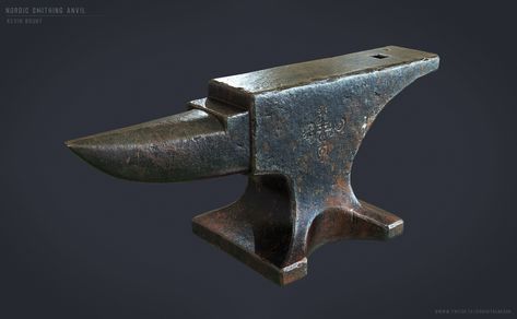 Medieval Forge, Medieval Props, Environment Props, Props Art, Substance Designer, Fantasy Props, Game Props, 3d Artwork, Work Tools