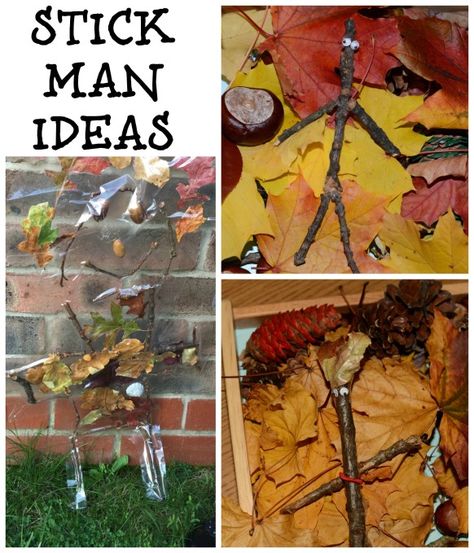 Easy Stick Man Activity Ideas. Make a stickman from twigs, make a raft and lots more. Nature, The Stickman Activities Eyfs, Stickman Activities Eyfs, Stickman Activities, Autumn Eyfs, Forest Schools, School Holiday Activities, Forest School Activities, Julia Donaldson