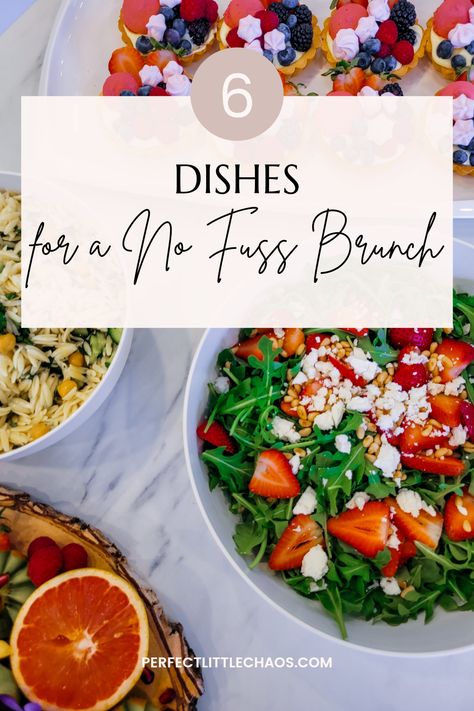 Simple Sunday Brunch Ideas, Spring Brunch Menu Ideas, Brunch For 4 Ideas, Light Brunch Ideas Healthy, Hosting Brunch Recipes, Salad Brunch Ideas, End Of Summer Brunch, Popular Brunch Dishes, Brunch Ideas On A Budget