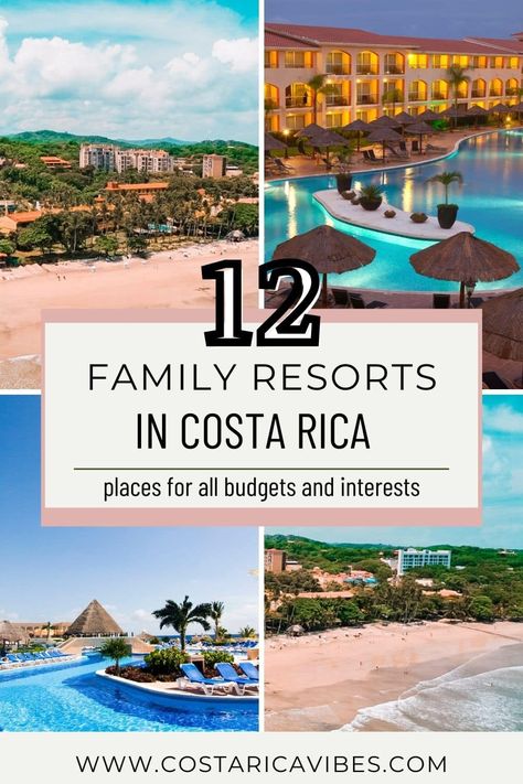 Find the best family resorts in Costa Rica for an unforgettable vacation! Our guide covers top resorts, family-friendly amenities, and activities for all ages. Learn about the best locations for family vacations and tips for booking. Perfect for families seeking fun and relaxation, discover the ideal resort for your Costa Rican getaway. All Inclusive Costa Rica Resorts, Riu Palace Costa Rica, Costa Rica Family Vacation, Quepos Costa Rica, Costa Rico, Costa Rica With Kids, Resorts For Kids, Costa Rica Resorts, Best Family Resorts