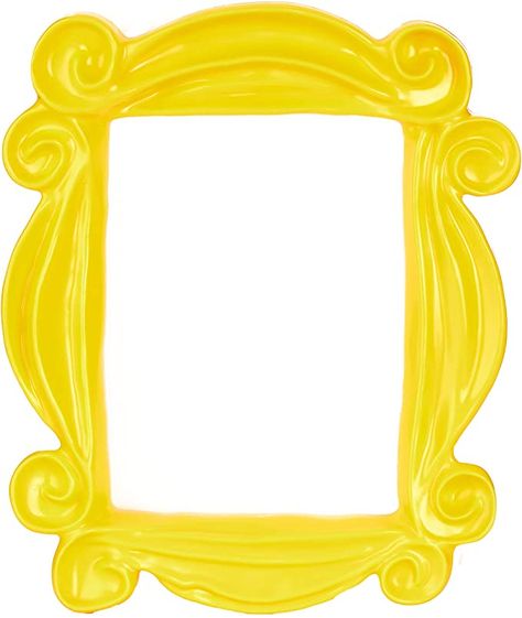 Friends Door Frame, Monica's Door, Monica's Apartment, Tattoo Tv Shows, Yellow Picture Frames, Favorite Friend, Friends Merchandise, Friends Picture Frame, Friends (tv Series)