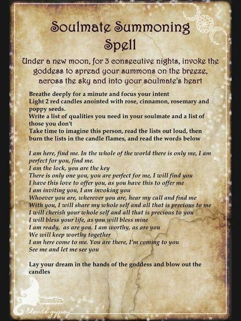 Summoning Spells, Witch Spells, Witchcraft Spells For Beginners, Spells For Beginners, Magic Spell Book, Under Your Spell, Magick Spells, Wiccan Spell Book, Love Spell That Work