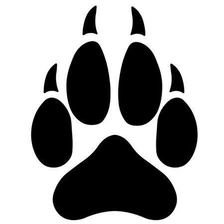 Wolf Print Paw, Wolf Paw Drawing, Paw Print Drawing, Wolf Paw Print, Paw Print Decal, Paw Drawing, Tattoo Wolf, Animal Footprints, Wolf Paw