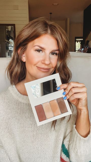 dorie foshee on Instagram: "let’s do some makeup ✨ i’m using my seint palette and only 4 colors. Seint is an all in one makeup palette with customized colors to your skin tone. Instead of putting one color all over your face and washing you out, use this iiiD foundation which gives your face so much shape and dimension! I can help you pick out your colors, all you need to do is fill out my color match form which is in my bio! or comment “MATCH ME” and I will send the form to you. . . . . #mak Best Cream Makeup Palette, Makeup For Over 60, All In One Makeup, Foundation Palette, 5 Minute Hairstyles, All Things, Some Makeup, Cheek Palette, Cream Makeup