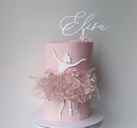 Dance Birthday Cake, Ballet Birthday Cakes, Dancer Cake, Ballerina Birthday Cake, Ballet Cakes, 1st Bday Cake, Ballet Birthday Party, Dance Cakes, Ballerina Cake