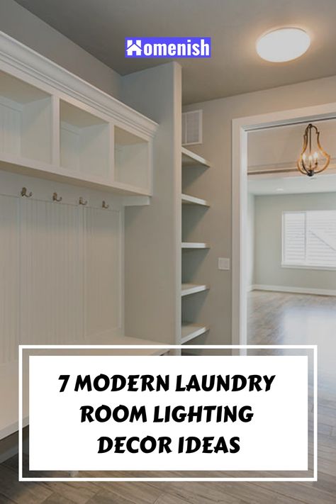 Laundry rooms are often overlooked when it comes to lighting, but it's important to have good lighting in this space so you can see what you're doing. In this article, we will discuss 7 modern laundry room lighting decor ideas that will make your laundry room a more pleasant place to be. Laundry Room Light Fixture Ideas, Laundry Room Lighting Fixture, Laundry Room Light Fixture, Laundry Room Lighting Ideas, Modern Laundry Room, Flourescent Light, Light Bulb Design, Laundry Room Lighting, Modern Laundry